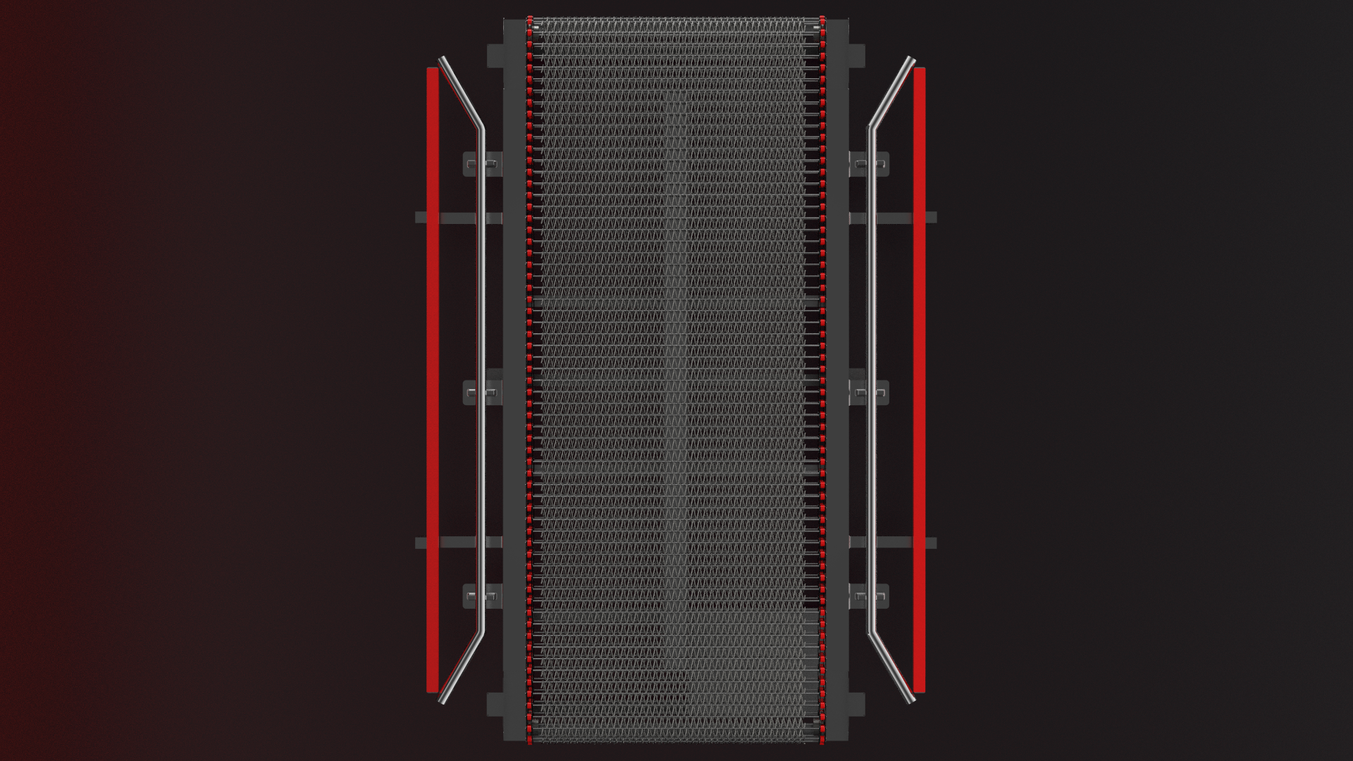 钢丝波带链式输送机